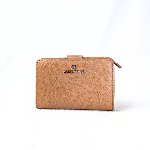 Pre-owned Valentino by Mario Valentino Kelly Palmellato Snap Wallet - Picture 2 of 5